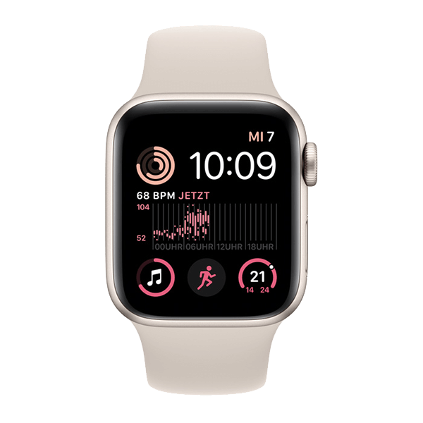 Apple Watch SE 44mm Polarstern