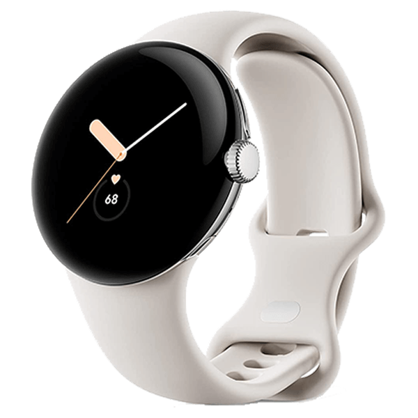 Google Pixel Watch Wi-Fi + LTE Polished Silver / Chalk