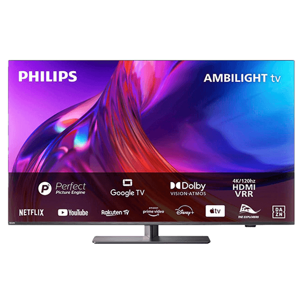Philips 65" 4K UHD LED TV PUS8808 Silber